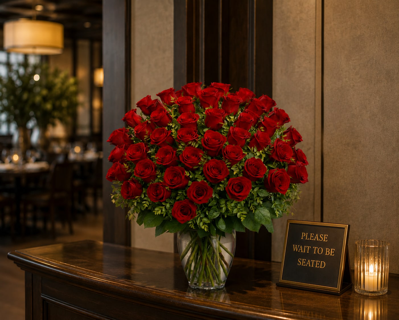 RV36R - Nothing says "I really love you" like red roses. This stunning arrangement of a dozen Premium Ecuadorian Roses, elegantly presented in a glass vase, is a classic yet breathtaking way to express your deepest emotions. The rich, velvety petals symbolize passion and romance, making this bouquet perfect for anniversaries, Valentine's Day, or any heartfelt occasion. We also offer roses in other colors at the same price, allowing you to personalize your arrangement. Express your love and emotions with the timeless beauty of red roses from KIKOS. This arrangement never disappoints and is sure to leave a lasting impression on the one you love.