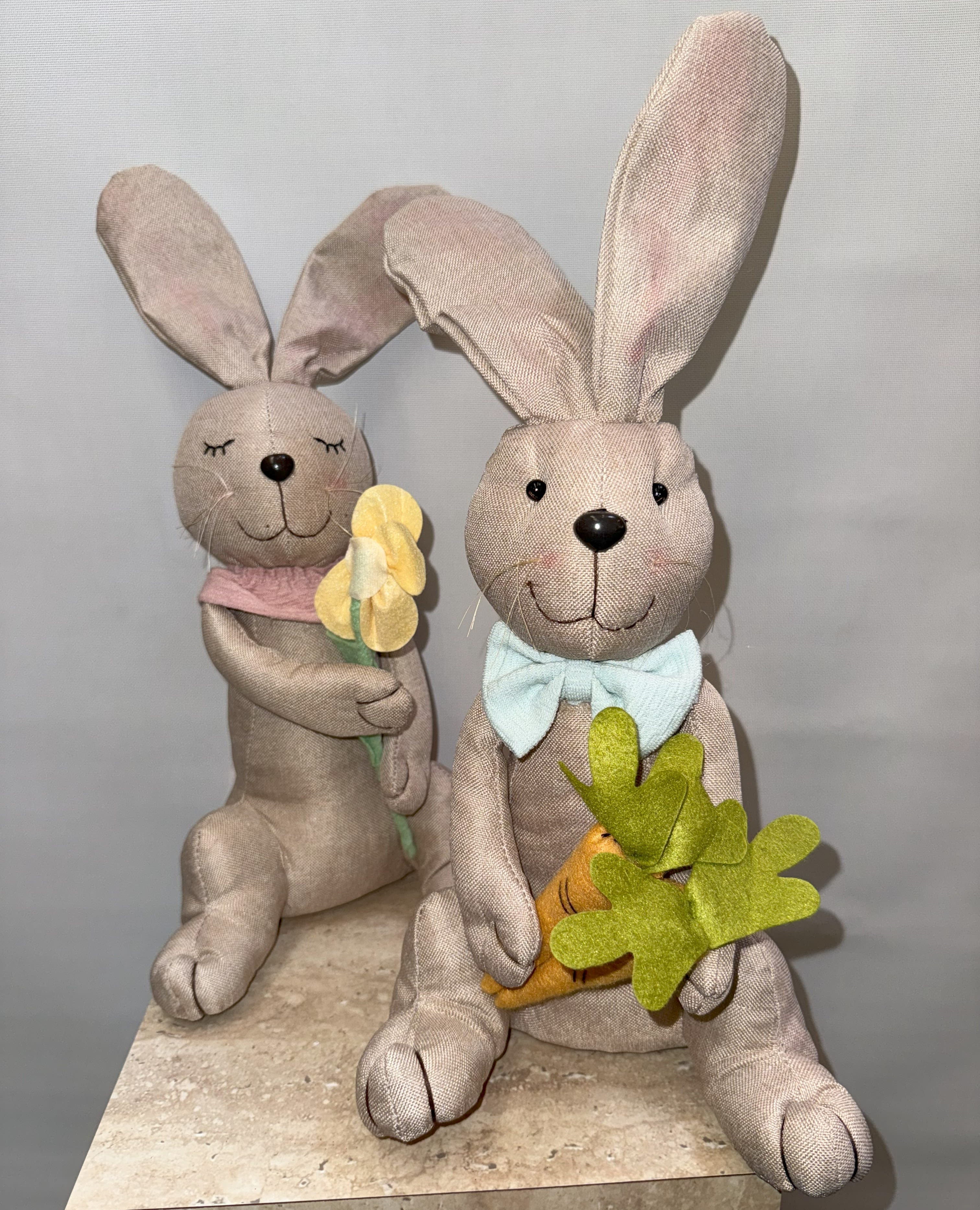 Spring Rabbits  - EACH SOLD SEPARATELY. INDICATE WHICH RABBIT YOU WOULD LIKE IN SPECIAL INSTRUCTIONS. 