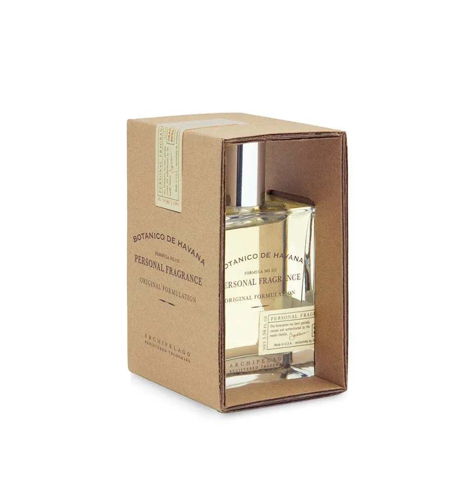 Botanico De Havana Personal Fragrance - A blend of Bergamot, Orange Peel, and Honeysuckle.