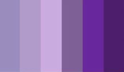 Abstract vertical purple and lavender color bands