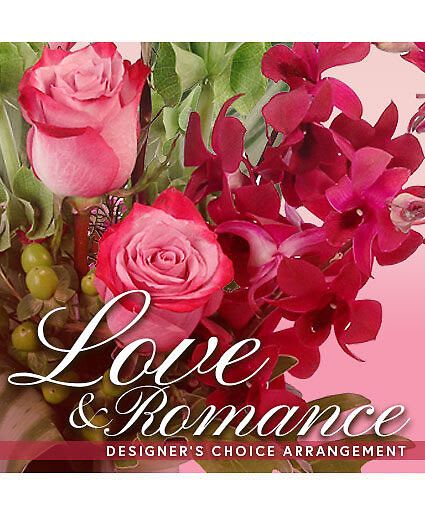 Love &amp; Romance - Send a romantic gesture with a beautiful bouquet of flowers! Your loved one will be touched to receive something so special from you. Our designers will create something truly romantic and lovely, the perfect gift to show just how much you care. They will treasure this romantic gift of love!