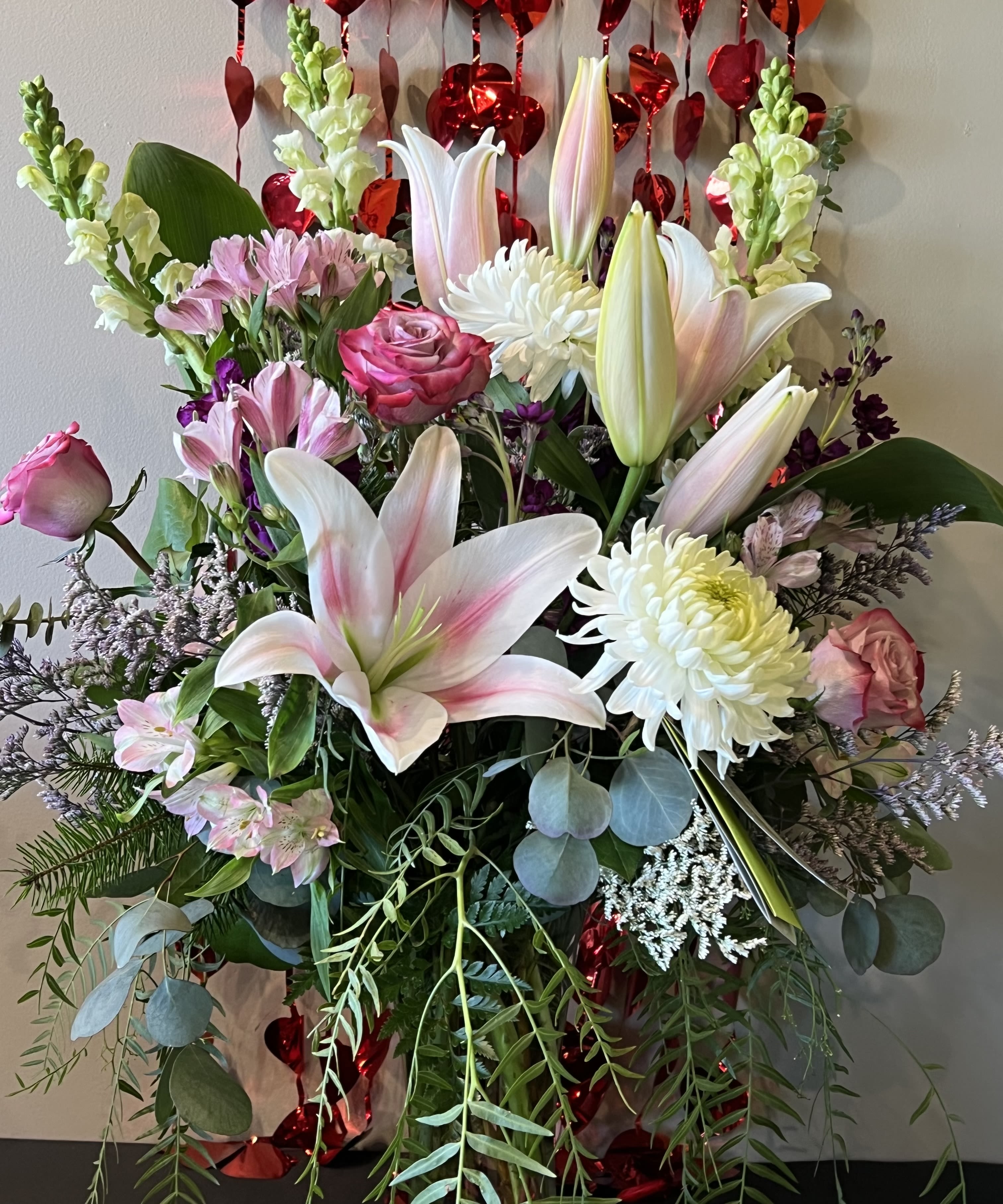 Pink Passion  - A showstopping and passionate arrangement, in various shades of pinks.   *Flowers Subject To Change Based On Supply*