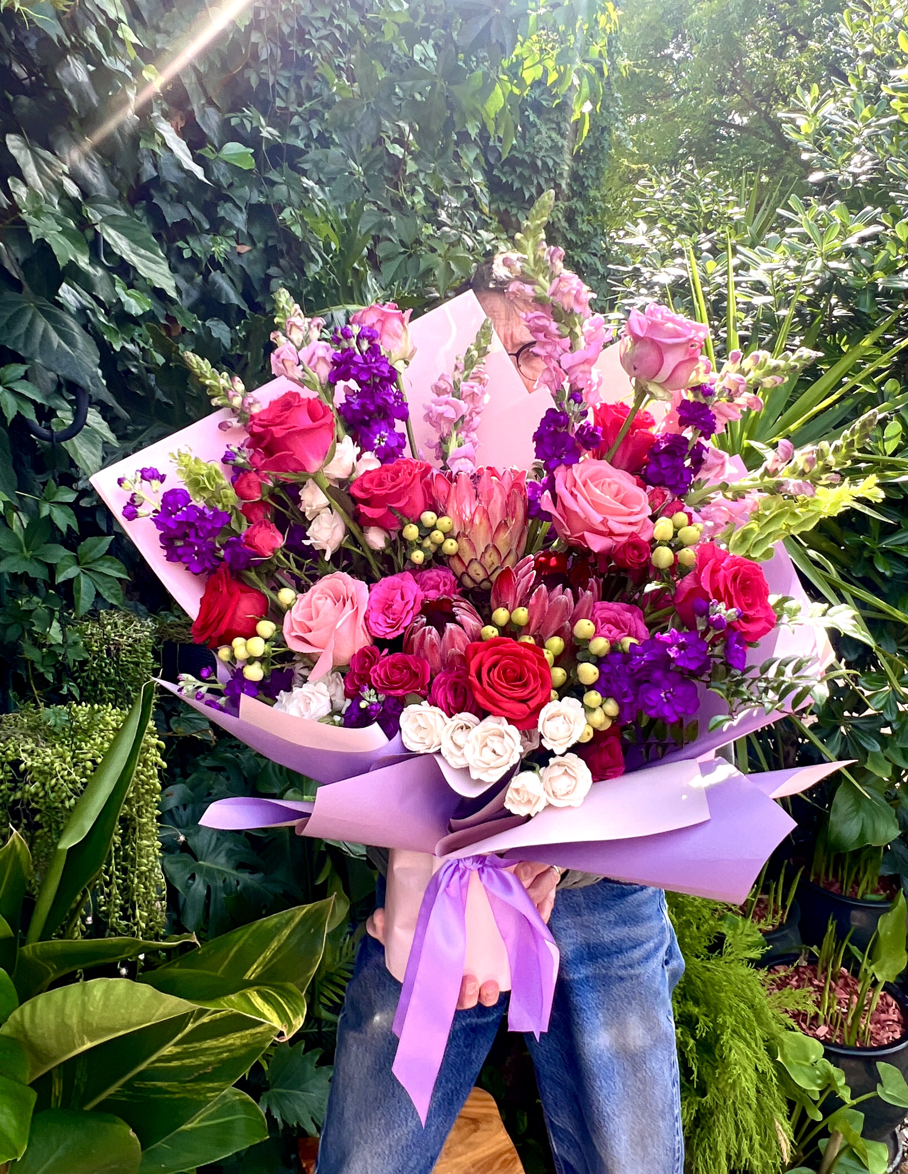 To My Wife  - Fresh flower arrangement.