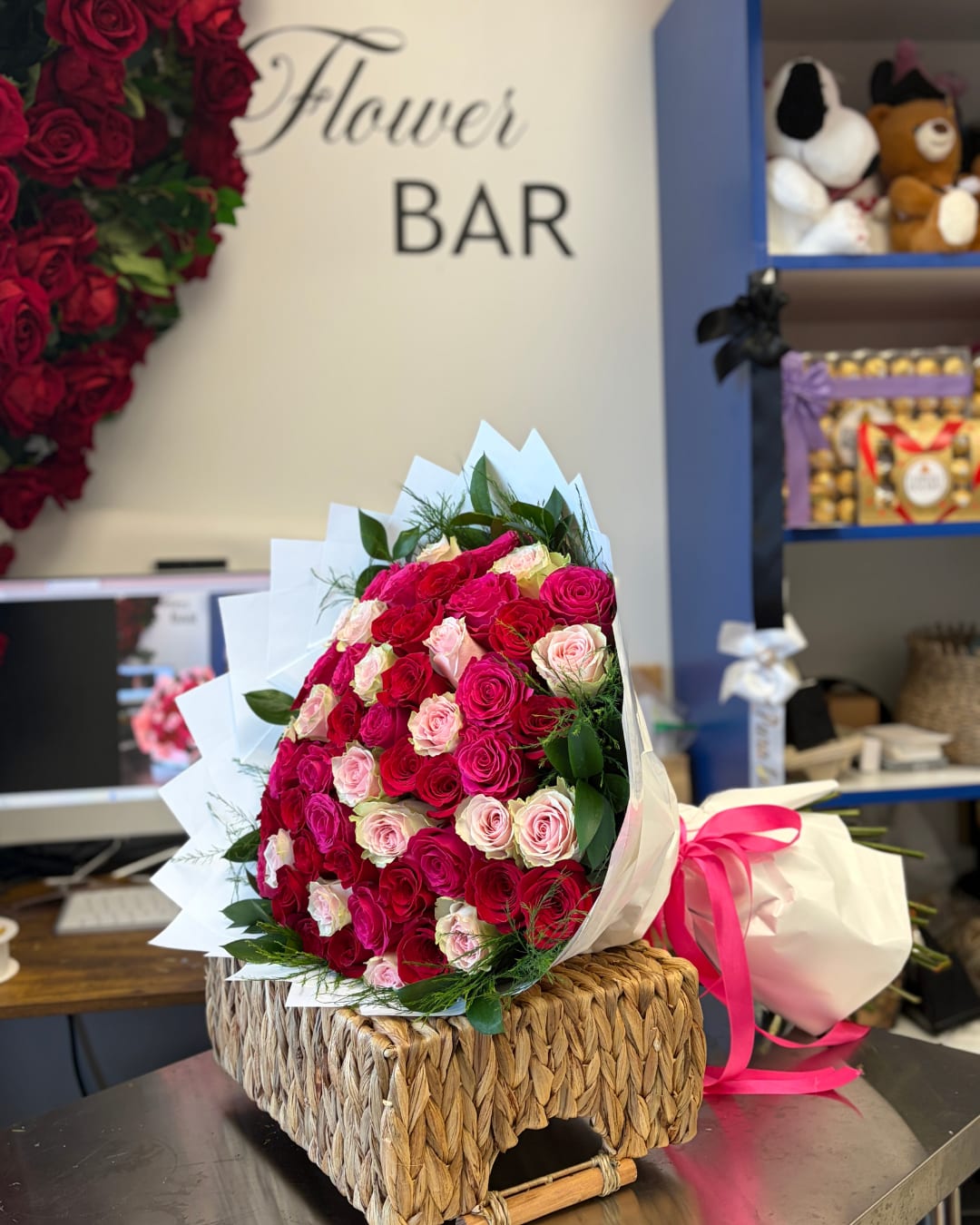 Ramo de 60 rosas - Ramo de 60 rosas
