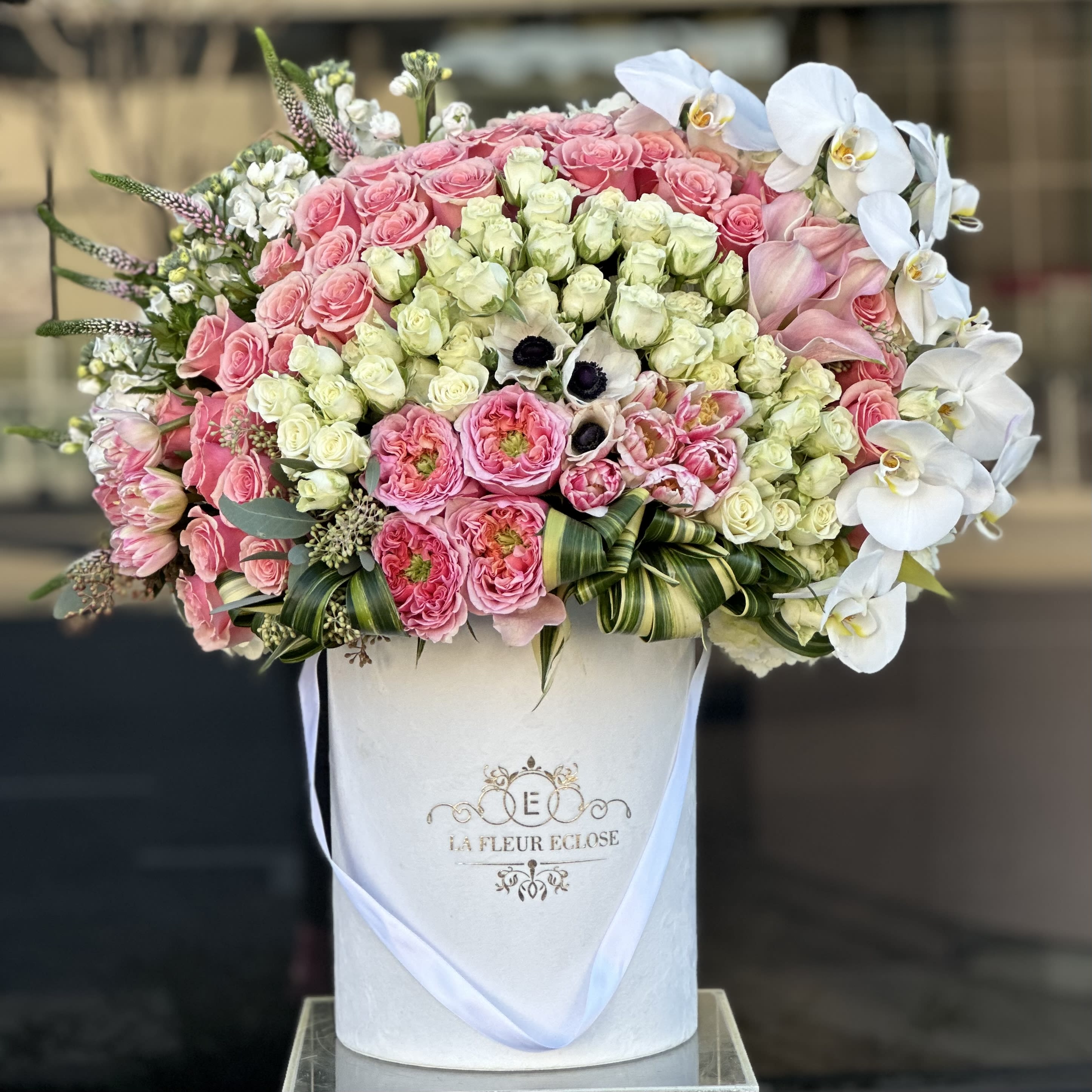 Flower Symphony  - Mix of premium flowers in a signature velvet box
