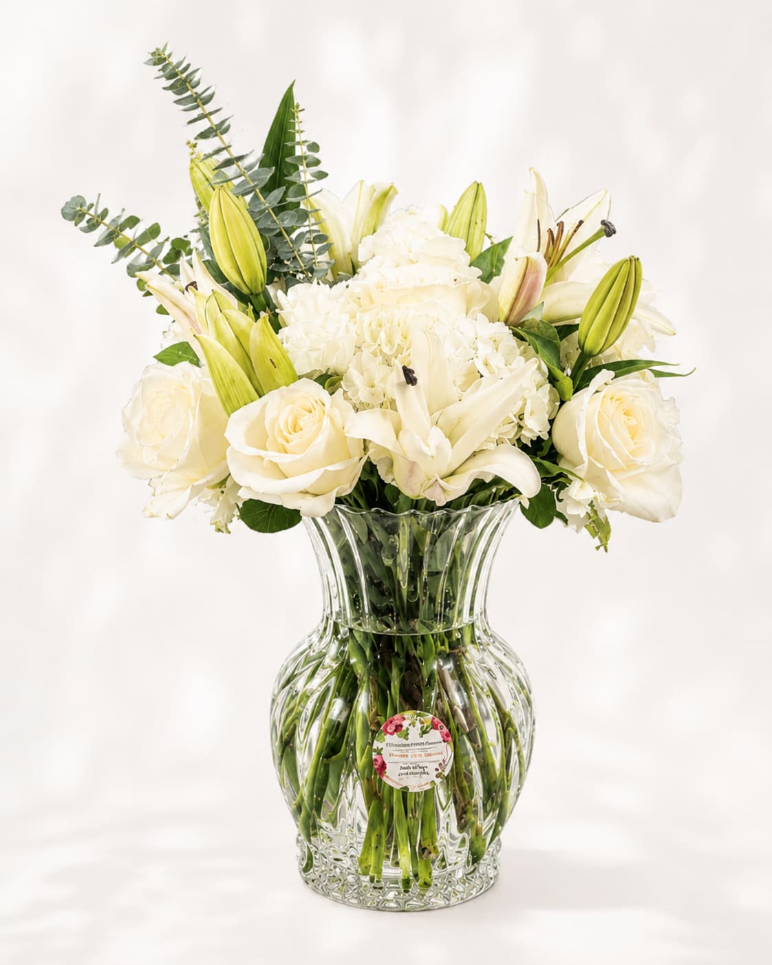 Elegance - This bouquet has a light, airy, and refined aesthetic. This bouquet represents quiet luxury and inner harmony, not loud impact. It perfectly captures the mood: soft, elegant, and expensive without trying too hard.