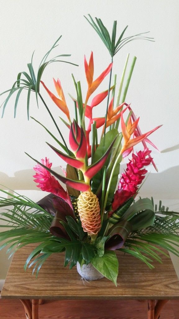 Island TLC - Island TLC Is a relaxing delightful mix of the islands most exotic blooms complemented with exotic greens 