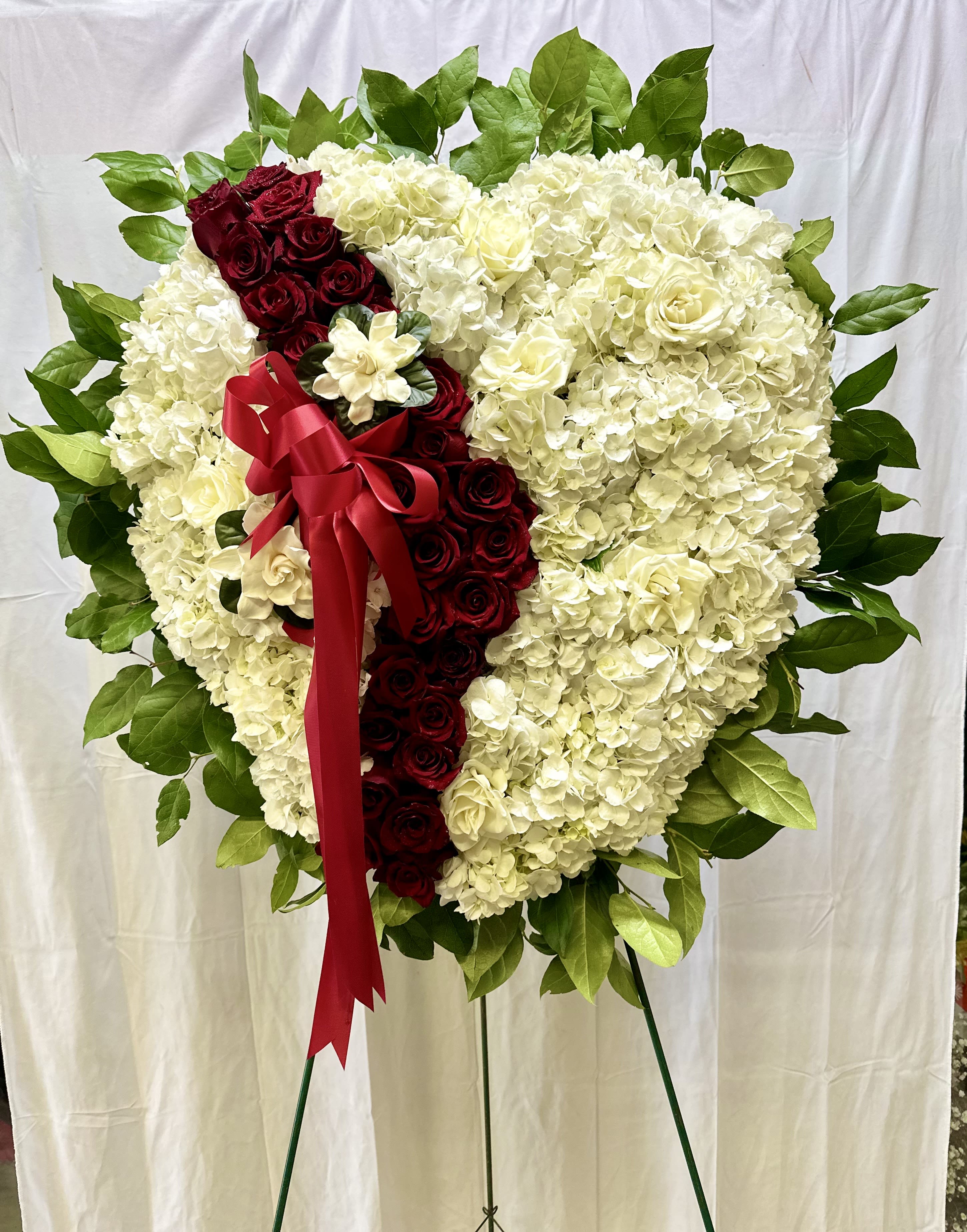 Faithful Heart – - A heartfelt floral piece that reflects enduring devotion and serenity.  