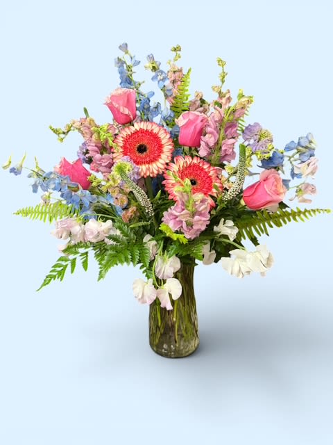 Fabulous Flirty - Mom will be so grateful she brought you into this world when she receives this bouquet from you!