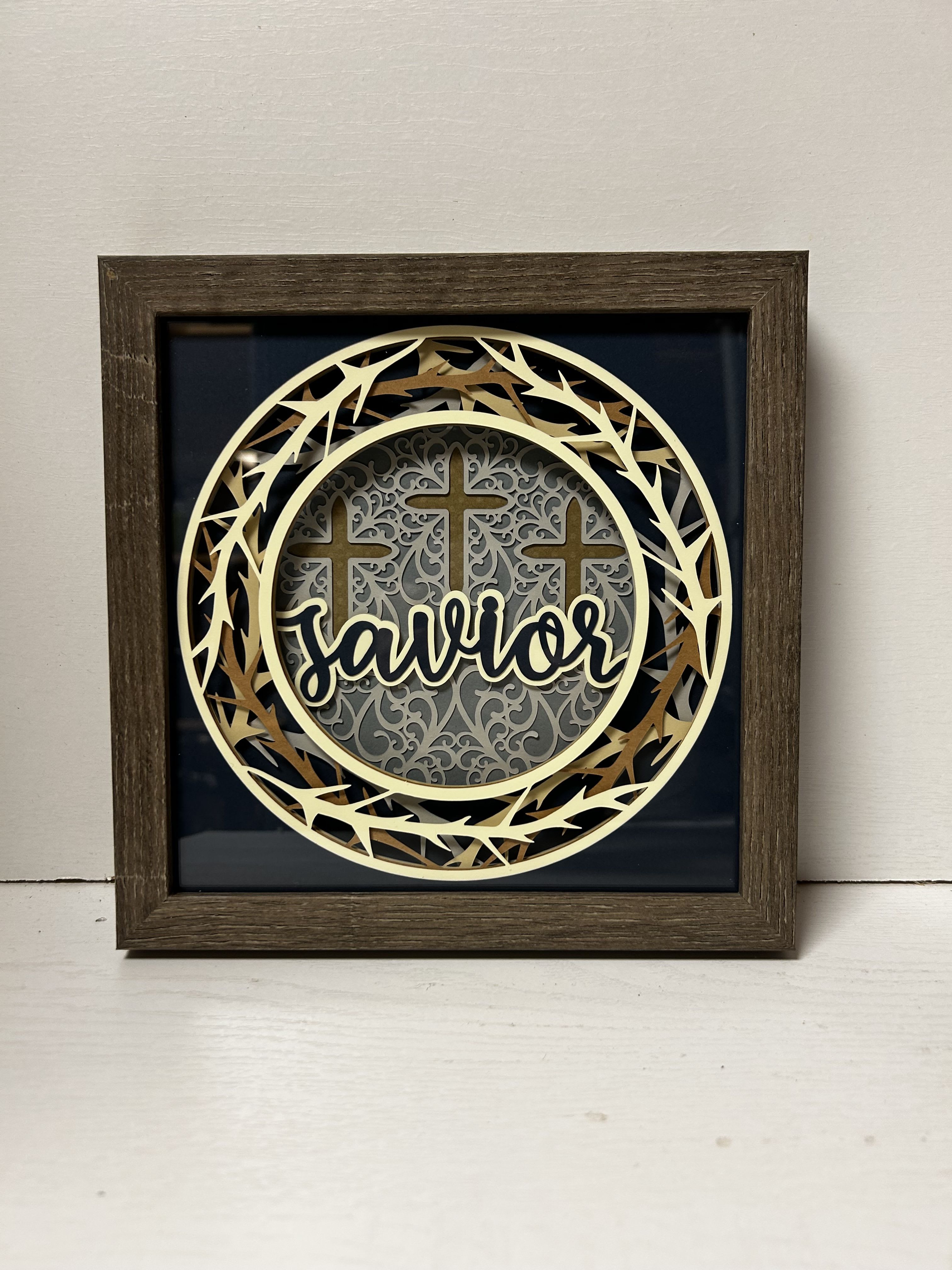 Lanies Corner Handmade Gift savior - Created by local artist Alanna Kreitel, this is a beautiful add on or stand alone gift item. Measures 9x9 inches