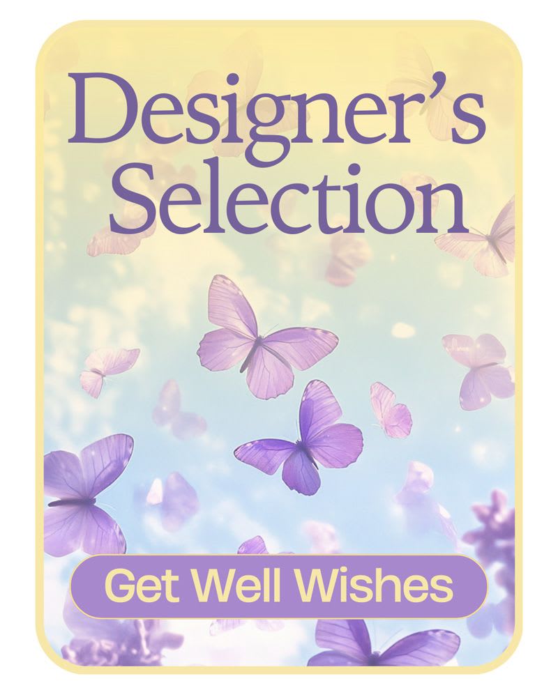 Designer's Selection Get Well Wishes - Send your best wishes with our Designer’s Selection Get Well bouquet. Let our expert florists create a design using seasonal, fresh flowers. Perfect for lifting spirits and spreading cheer, this custom bouquet is thoughtfully designed to brighten the day.