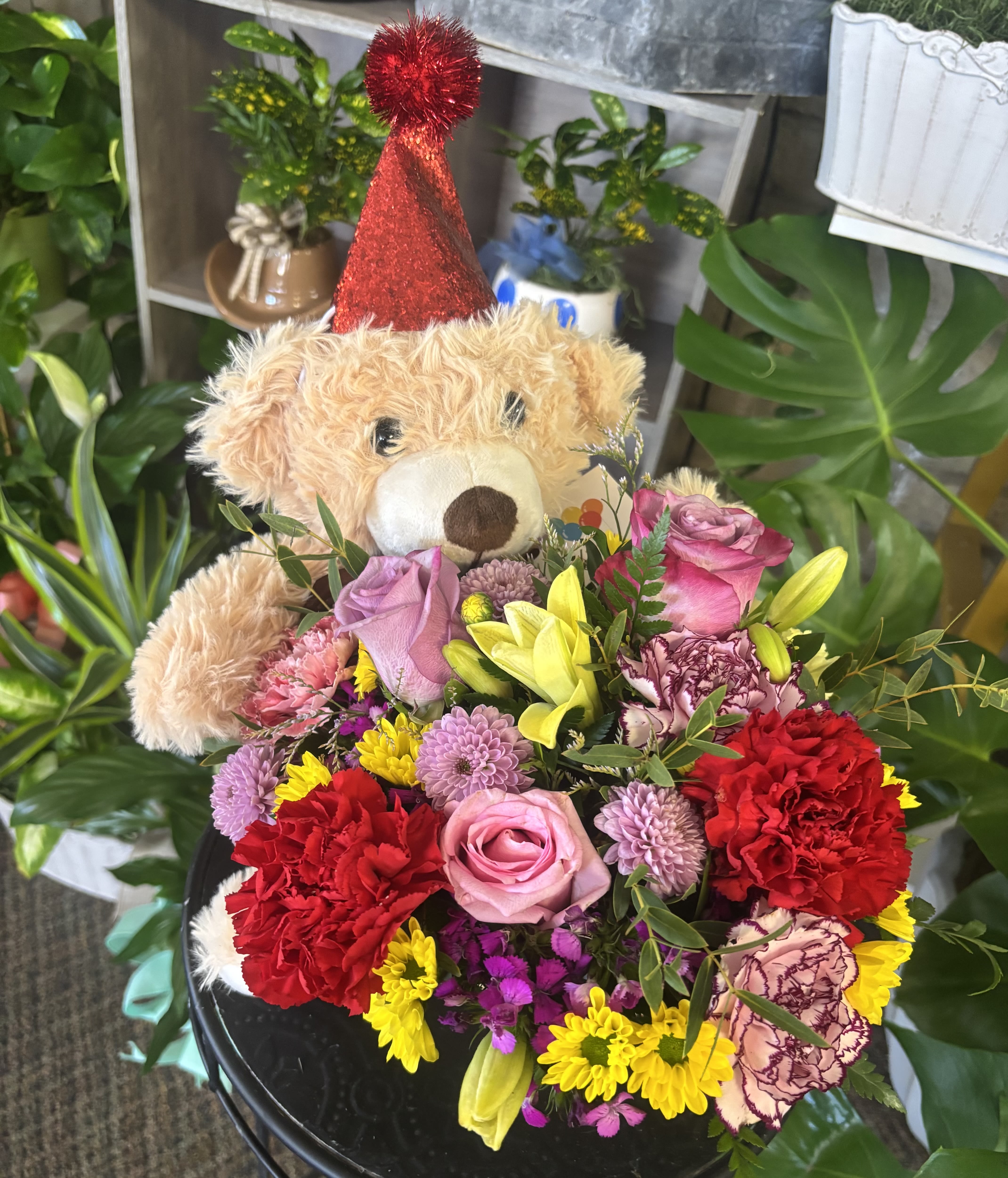 HAPPY BIRTHDAY FLORAL  - Reasonable flower substitutions may be made due to availability