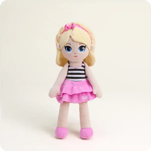 Add-on, Barbie Warmies collection - An iconic addition to your wind-down routine, designed to inspire comfort and confidence. This Warmies plush is microwavable for soothing warmth, gently weighted for relaxation, and scented with real French lavender to help you unwind.  This product is available as an add-on item and must be ordered in conjunction with any other product on our website to meet the $55 order minimum for delivery.  Please note that cancellations are subject to a 10% processing fee, or up to $25 for all refunds processed.