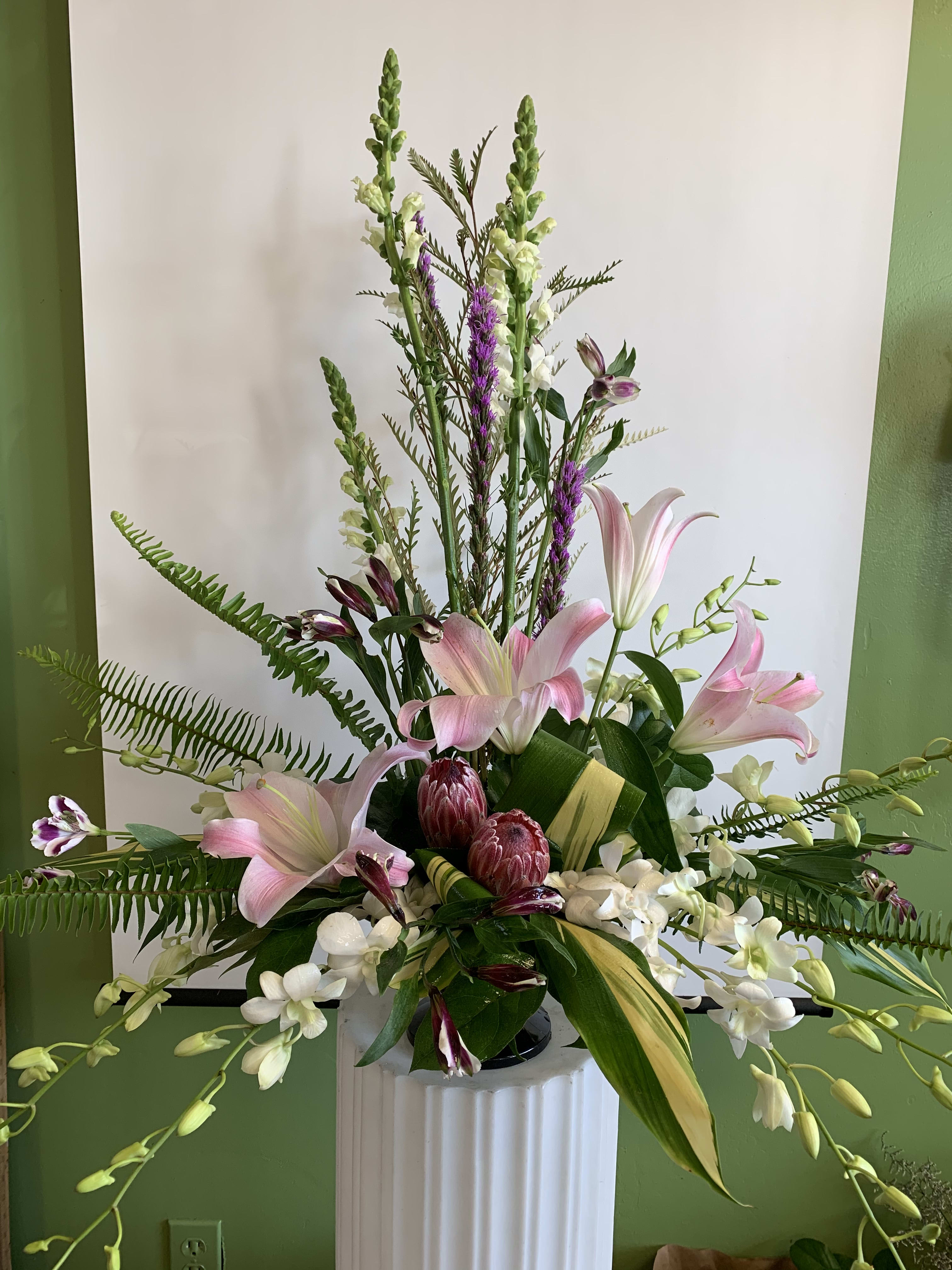 Saying Goodbye - Elegant arrangement to express sympathy!