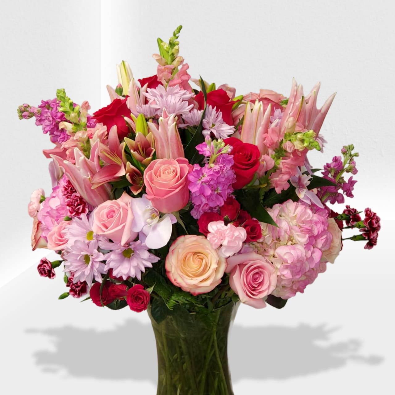 She Likes Pink  - Nice mix pink arrangement 