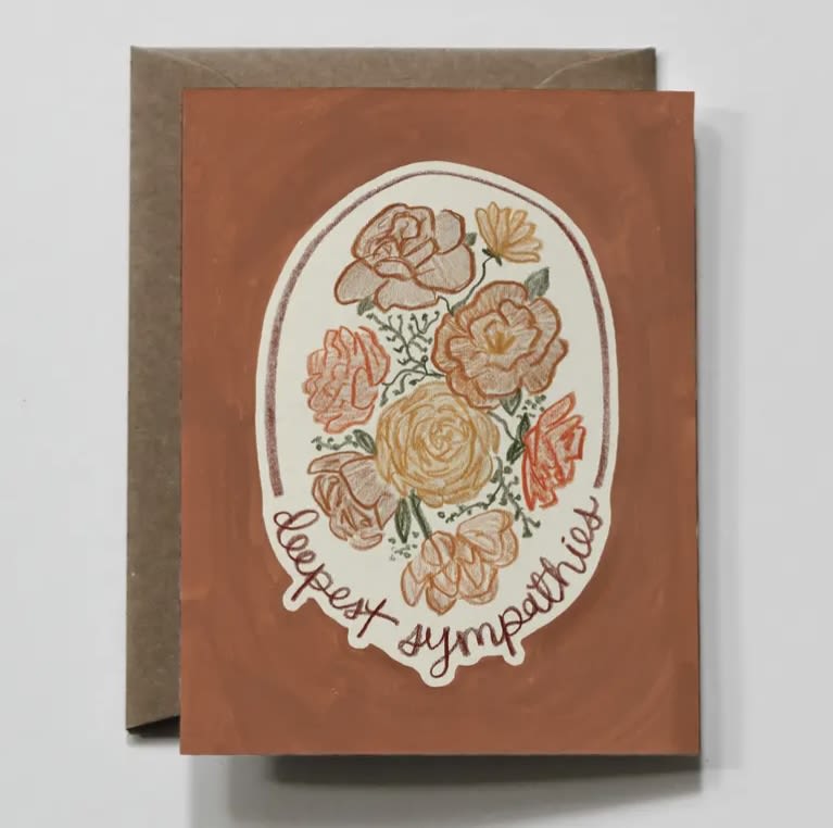 Deepest Sympathies | Sorry &amp; Sympathy Funeral Greeting Card - Deepest Sympathies | Sorry &amp; Sympathy Funeral Greeting Card   