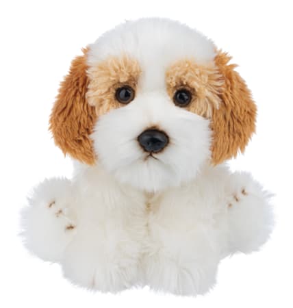 The Heritage Collection Cavachon - Meet our sweet Cavachon dog plushie, thoughtfully crafted to bring cozy comfort, happy smiles, and a touch of puppy love to your home or heart.
