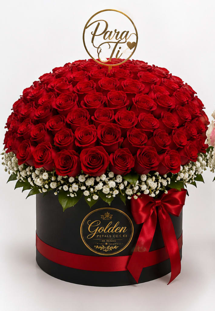 Red roses - 50 red roses 