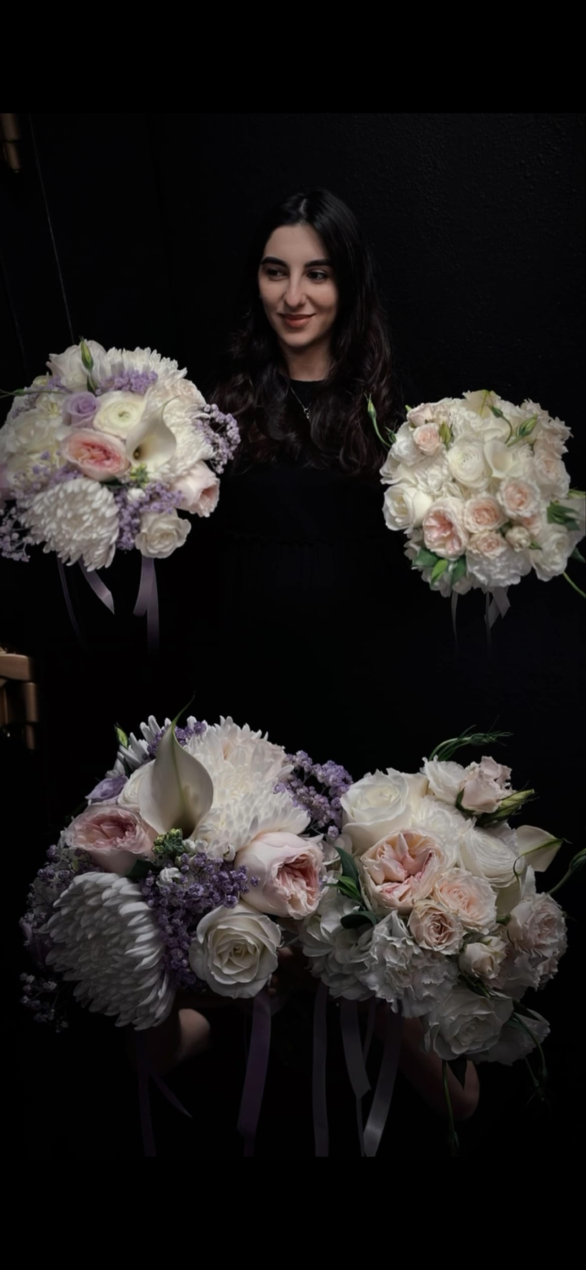 Bride's Radiance - This bridal bouquet is a symbol of your ethereal beauty, designed to illuminate your special day with pure elegance and radiant charm. If you’d like to customize the color or design, you can always contact us by phone or message after placing your order.