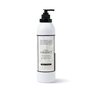 Add-On; Archipelago Body Lotion (Coconut, Charcoal Rose or Lavender) - Archipelago's Coconut Body Lotion is a blend of Coconut Oil with Jojoba Esters and other ingredients to keep skin looking hydrated and healthy. Jojoba Esters help the lotion to go on smooth without leaving a greasy feeling, while the slight hints of Coconut Water, Lemon Verbena, and citrus create a body lotion that is pleasing to all the senses. For best results, apply lotion liberally out of the shower or bath, and reapply as needed during the day.  Archipelago's Charcoal Rose Body Lotion is an enticing blend of Charcoal, Black Cassis, and Pressed Rose. Archipelago Charcoal Rose Lotion will leave your skin feeling soft and supple. Activated Charcoal powder is combined with Rose extracts to create a body lotion that purifies the skin while it hydrates.  Archipelago's Lavender Body Lotion consists of a blend of five essential oils - Bergamot, Lavender, Orange, Lemon, and Eucalyptus. Each essential oil was carefully hand-selected to enhance the therapeutic and olfactory benefits of this soothing and moisturizing lotion. Contains jojoba esters and milk proteins for a smooth and hydrating finish.  This product is available as an add-on item but must be ordered in conjunction with any other product on our website to meet the $55 order minimum for delivery.  Please note that cancellations are subject to a 10% processing fee, or up to $25 for all refunds processed.