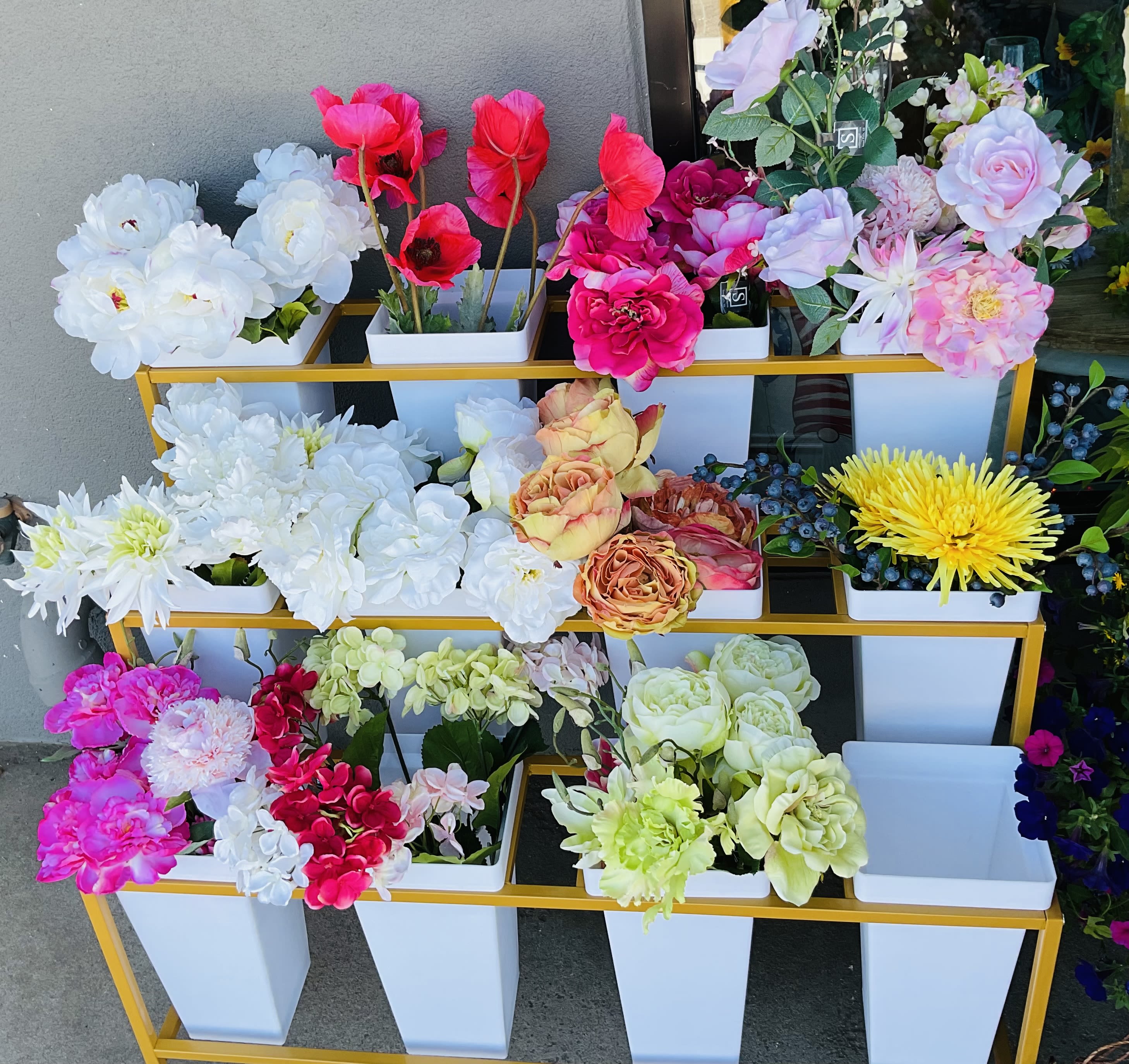 Personalize  Flower Bar - A Flower Bar is a fun, interactive way to celebrate any special occasion. Your guests get to choose their favorite blooms and create their own take‑home bouquets—an experience that feels personal, joyful, and totally unforgettable.  We provide everything: fresh flowers, bouquet paper, and ribbon to tie it all together. You provide the celebration; we bring the creativity and color.  Perfect for birthdays, showers, weddings, open houses, and corporate events—any moment you want people to remember you by.