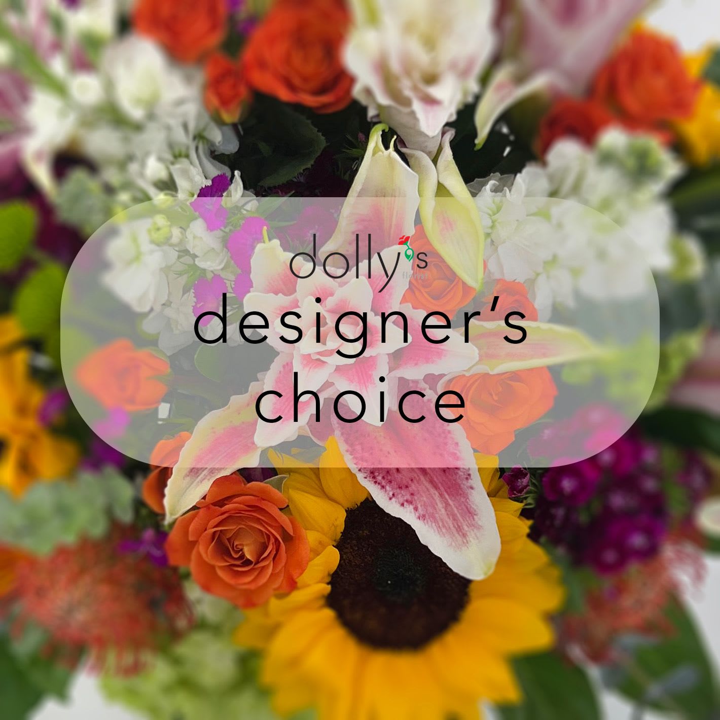 Deluxe | Designer's Choice - While customer input is not accepted for this arrangement, we guarantee a beautiful and thoughtfully crafted design. Our designers will create a bouquet with the freshest blooms of the season. Please note that flower selections are made exclusively by our designers, based on current stock. 