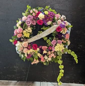 Tribute Wreath - Choose your color palette and price point. 