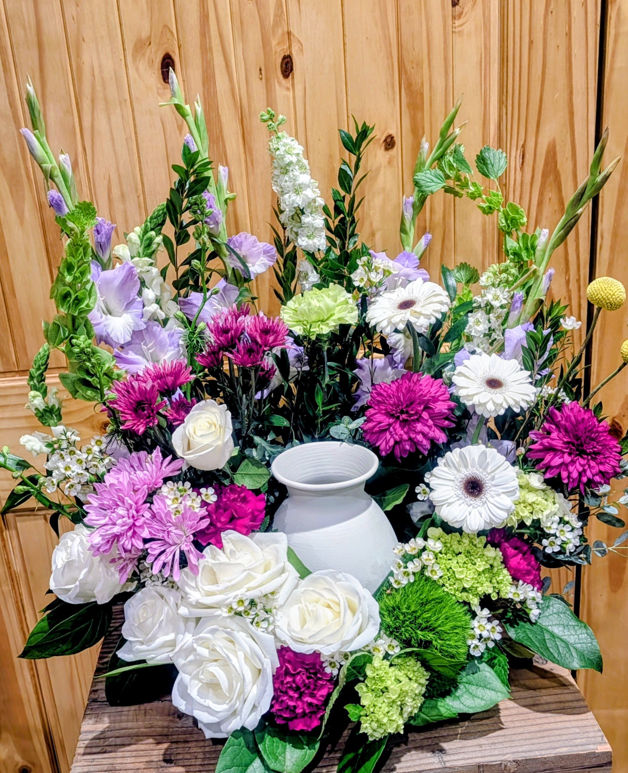 Urn Spray - Choose your color palette and price point. Advanced ordering recommended to meet all of your expectations. 