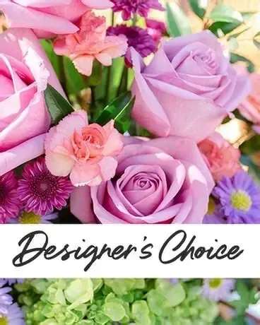 Mixed pastel bouquet with roses and small filler flowers