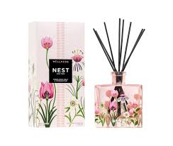 Nest Reed Diffuser - Himalayan Salt &amp; Rosewater - This Nest Reed Diffuser is crafted with the highest-quality fragrance oils, lasting approximately 90 days. Tax free. Same-day hand delivery.  Discover the art of giving at Petals, Wilmington, Delaware’s destination for luxury gifts and home décor. Our curated collection features beautifully crafted items for every occasion — birthdays, weddings, anniversaries, holidays, and life’s special celebrations. At Petals, we believe every gift should tell a story. From hand-poured candles and elegant keepsakes to stylish home accents, gourmet treats, and floral-inspired décor, our selection combines timeless charm with modern sophistication. Each piece is chosen with care to reflect the quality, creativity, and personal touch our Wilmington customers love.  Same-day delivery available throughout Wilmington and nearby areas including Greenville, Hockessin, Newark, and the Brandywine Valley Whether you’re looking for a thoughtful hostess gift, a luxury home accent, or something simply beautiful to brighten someone’s day, Petals offers fine gifts and personalized service that make every occasion memorable.  Visit our Wilmington boutique or shop online today — and see why Petals is Delaware’s trusted name for fine gifts and inspired giving.