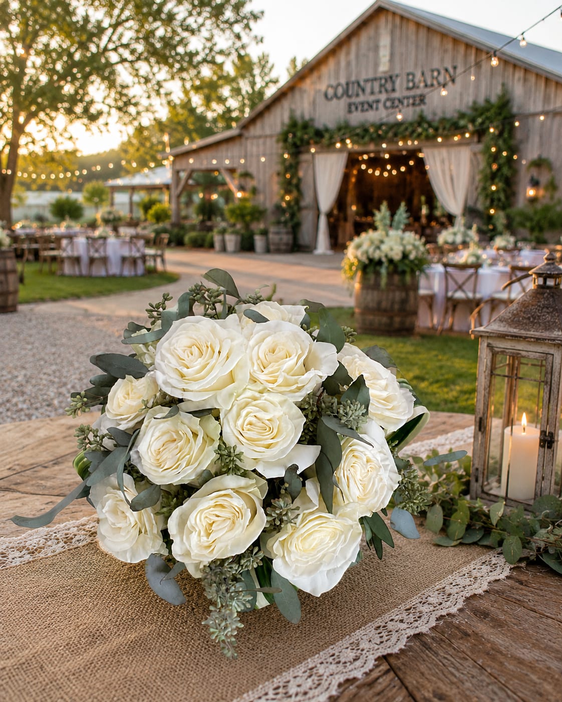 Signature Rose Bouquet - Elegant, timeless, and designed to simplify wedding planning, our Signature Rose Bridal Bouquet features 12 fresh roses hand-tied with lush greenery accents for a romantic, classic look. Perfect for barn weddings, rustic ceremonies, church weddings, intimate celebrations, micro weddings, courthouse weddings, and upscale events throughout Greensburg, Indiana and surrounding areas.  Each bouquet is handcrafted with premium roses and coordinating ribbon for a polished presentation. Choose up to two rose colors and two ribbon colors in the special instructions at checkout to match your wedding palette and personal style. Rose colors may vary slightly based on seasonal and wholesaler availability while maintaining the overall style and color palette selected.  Our hand-tied rose bouquets are perfect for brides wanting beautiful wedding flowers without the stress of complicated ordering. Pair this bouquet with matching bridesmaid bouquets, boutonnieres, corsages, flower girl petals, and ceremony flowers from our Signature Rose Wedding Collection.  Wedding flowers are designed for pickup by default. Optional delivery or delivery with ceremony setup within 30 miles of Greensburg, Indiana may be added before checkout.