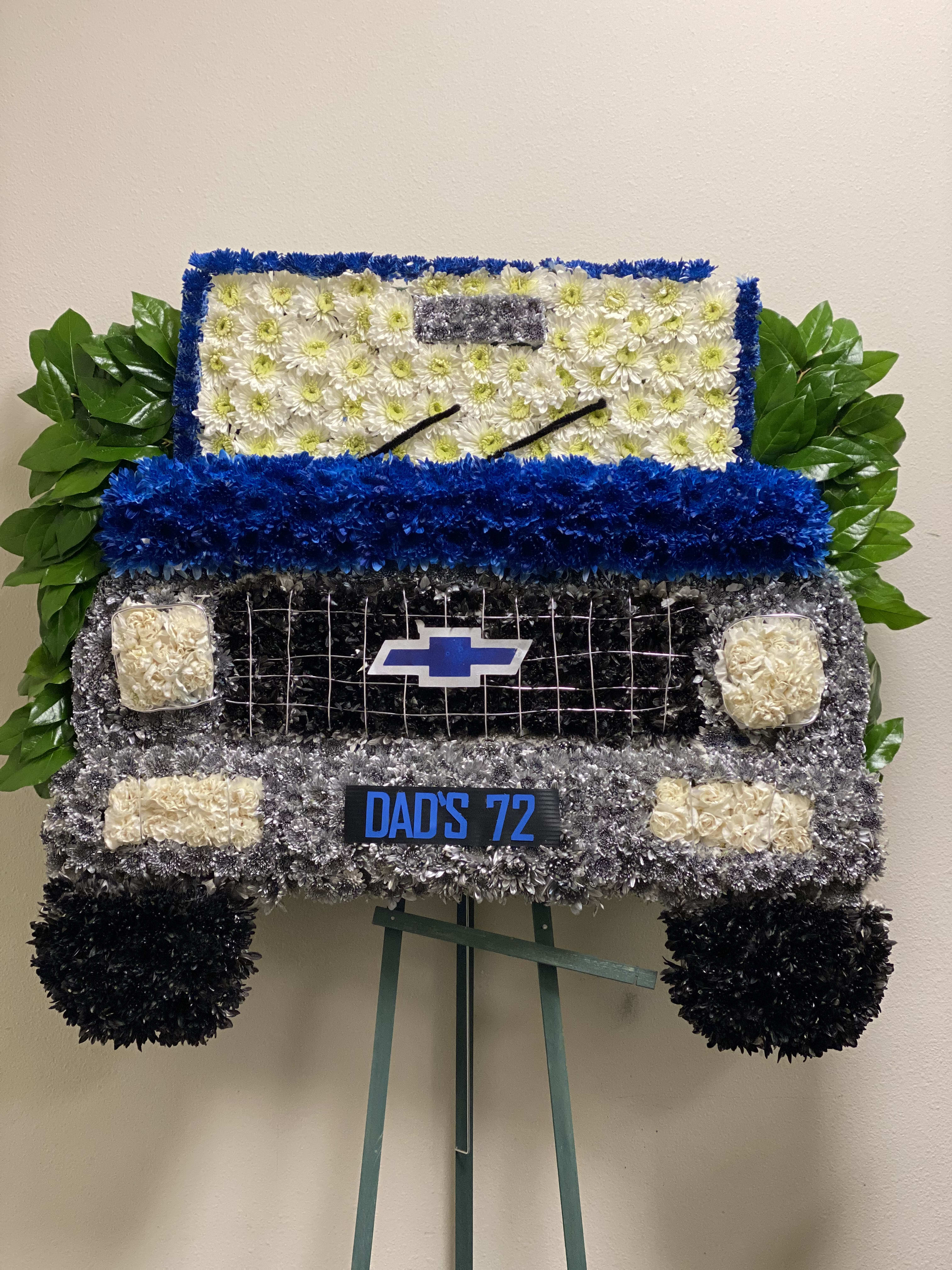 Chevy lover  - We make custom floral arrangement let us know what your looking for 72 Chevy 