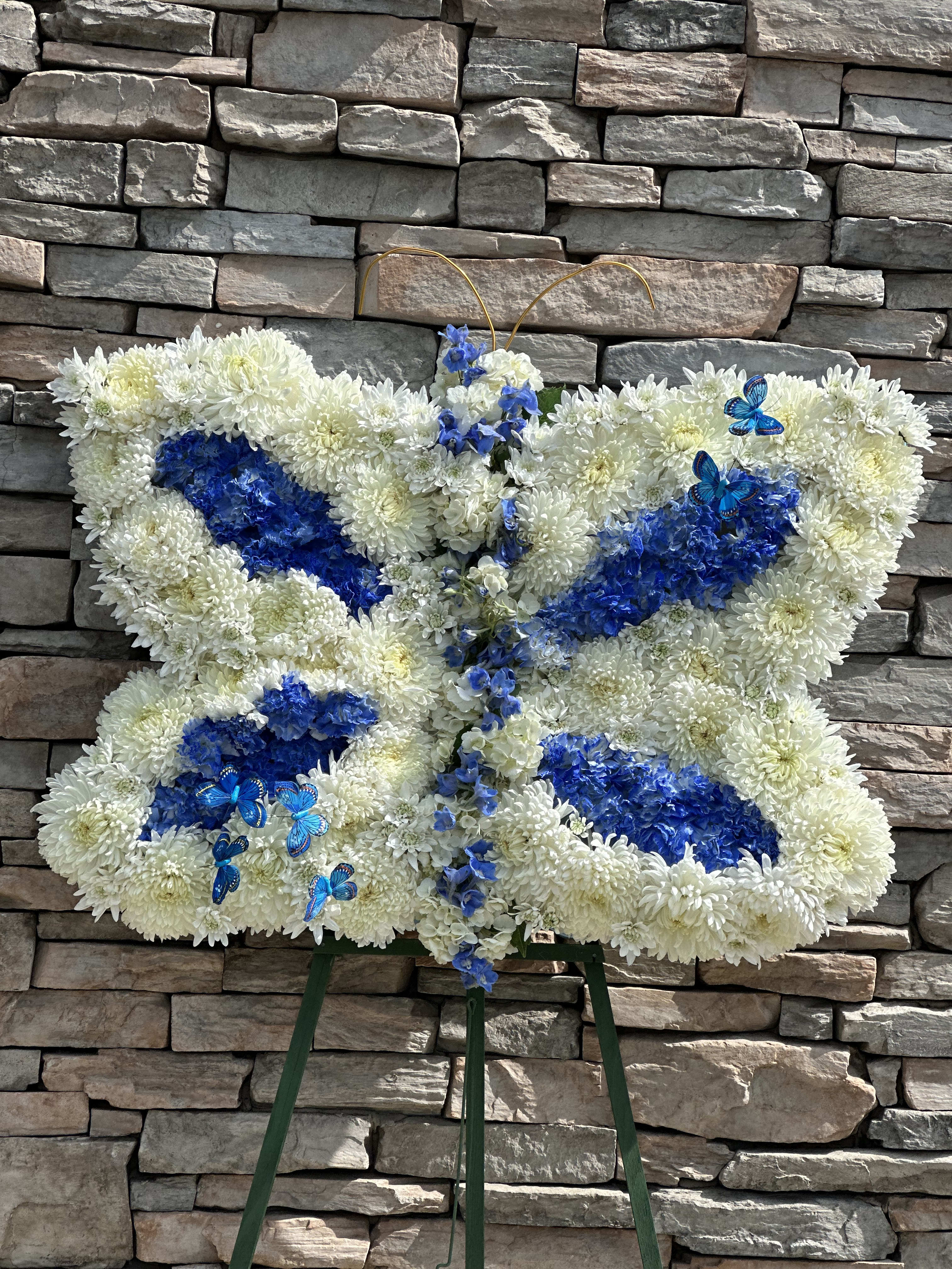 Butterfly - We made custom floral arrangements 