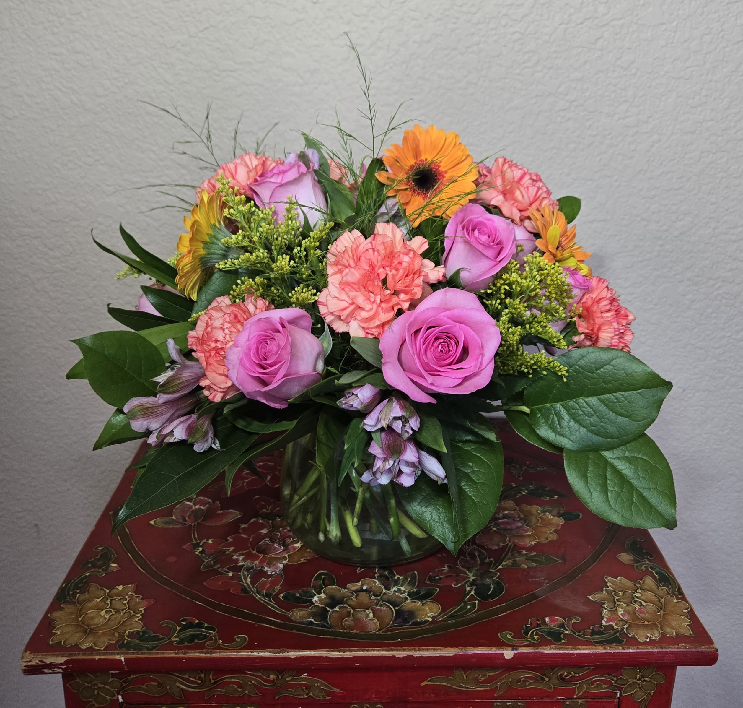 Tarde de abril - Combinacion de hetrmosas flores y colores