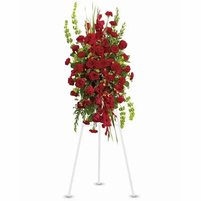 STANDING SPRAY 2223 - STANDING SPRAY ON AN EASEL. 