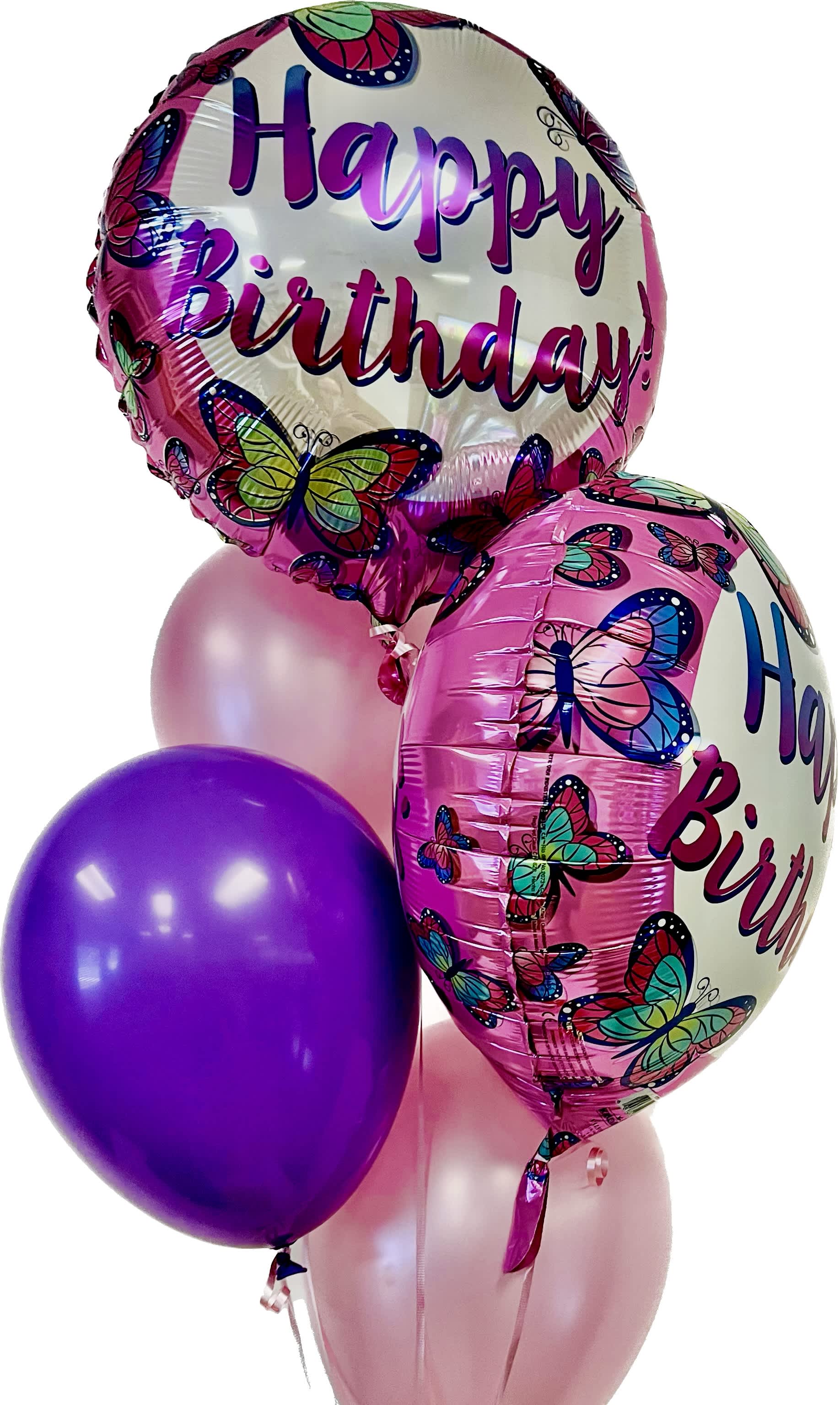 Birthday Balloons Set - *5 Birthday Balloons. *Balloon design can vary.