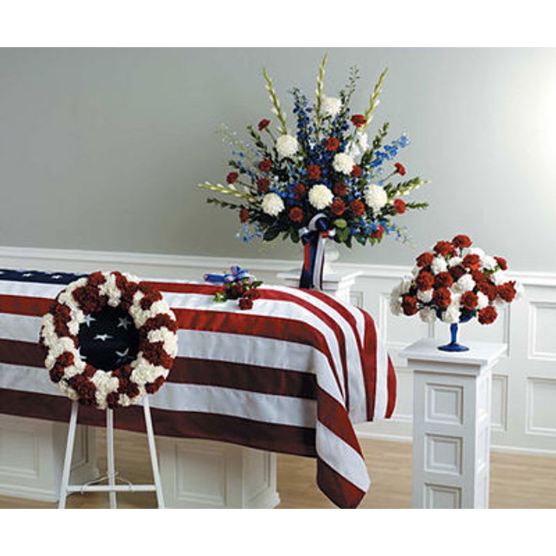Patriotic Tribute 2 - These four designs make a perfect tribute.