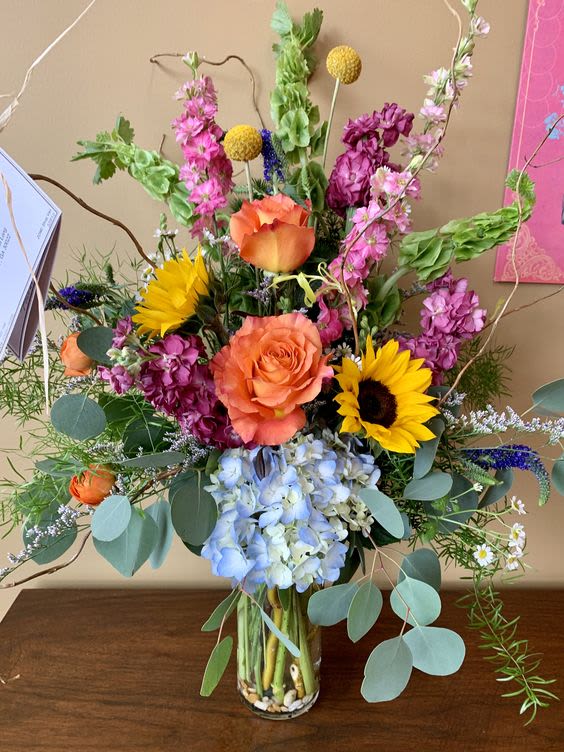 Sweet Summer time  - Vibrate mix of Sweet summery flowers