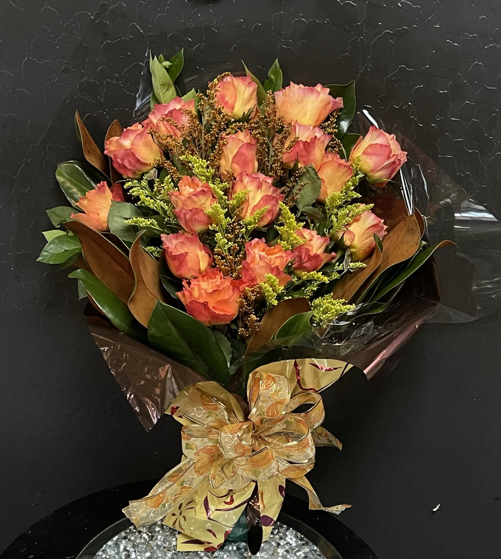 Free Spirit Wrapped Rose Bouquet  - Free Spirit Wrapped Rose Bouquet 