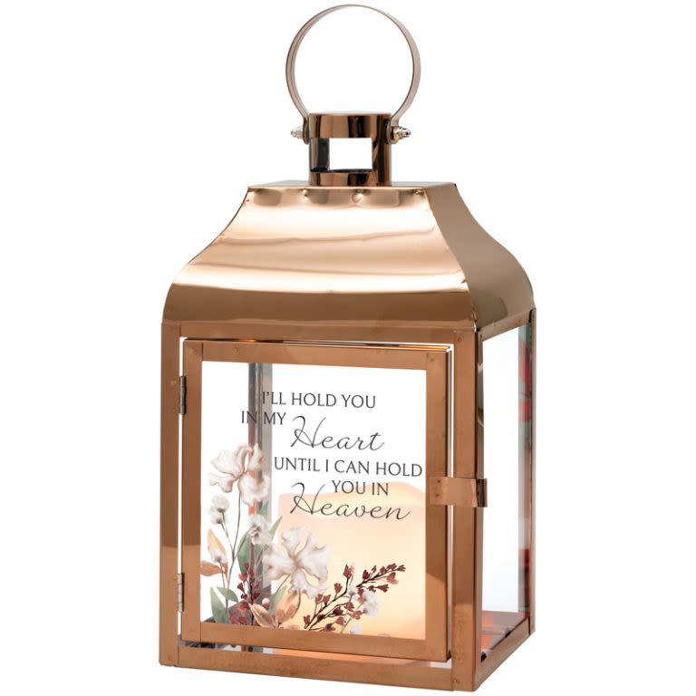 In My Heart Lantern - 6" W x 12.25 H x 4.5" D *Batteries Included
