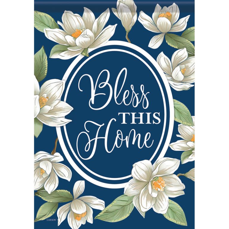 Magnolia Home Flag - 13" x 18" garden flag