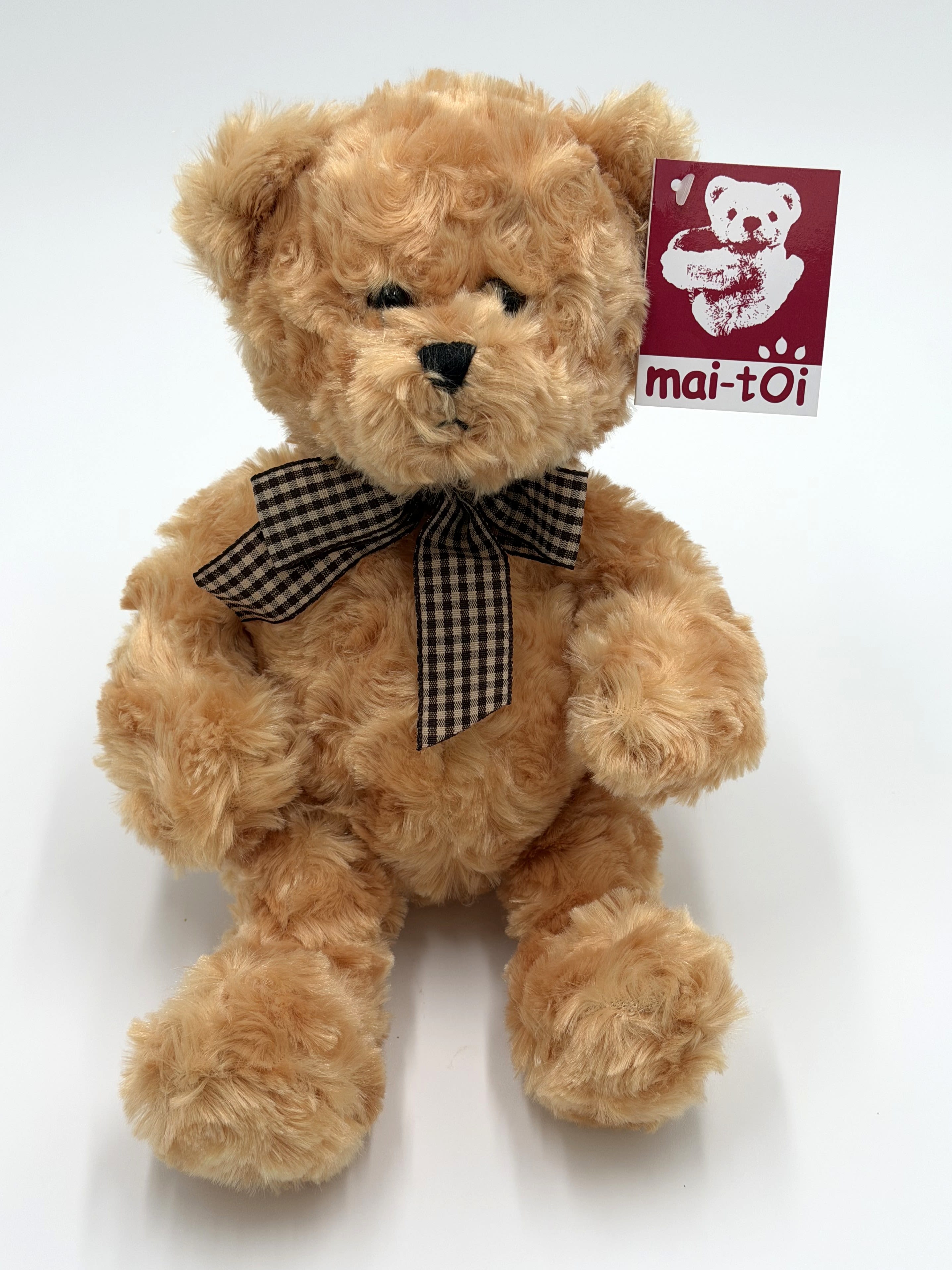 Roma Bear - This adorable  plush teddy bear is the perfect snuggle companion with its ultra-soft fur and heartwarming smile. Lightweight and durable, it’s ideal for kids, collectors, or as a thoughtful gift for any occasion. Whether for cuddles or décor, this charming bear is sure to bring joy and comfort to anyone who receives it!