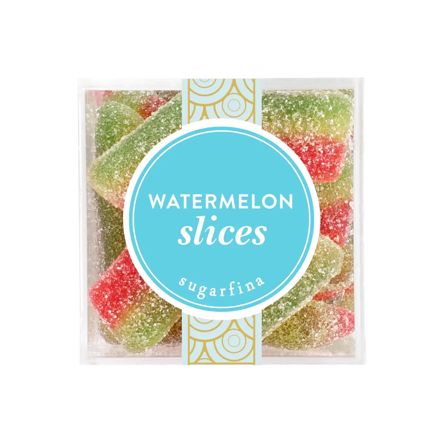 Box of watermelon slice gummy candies
