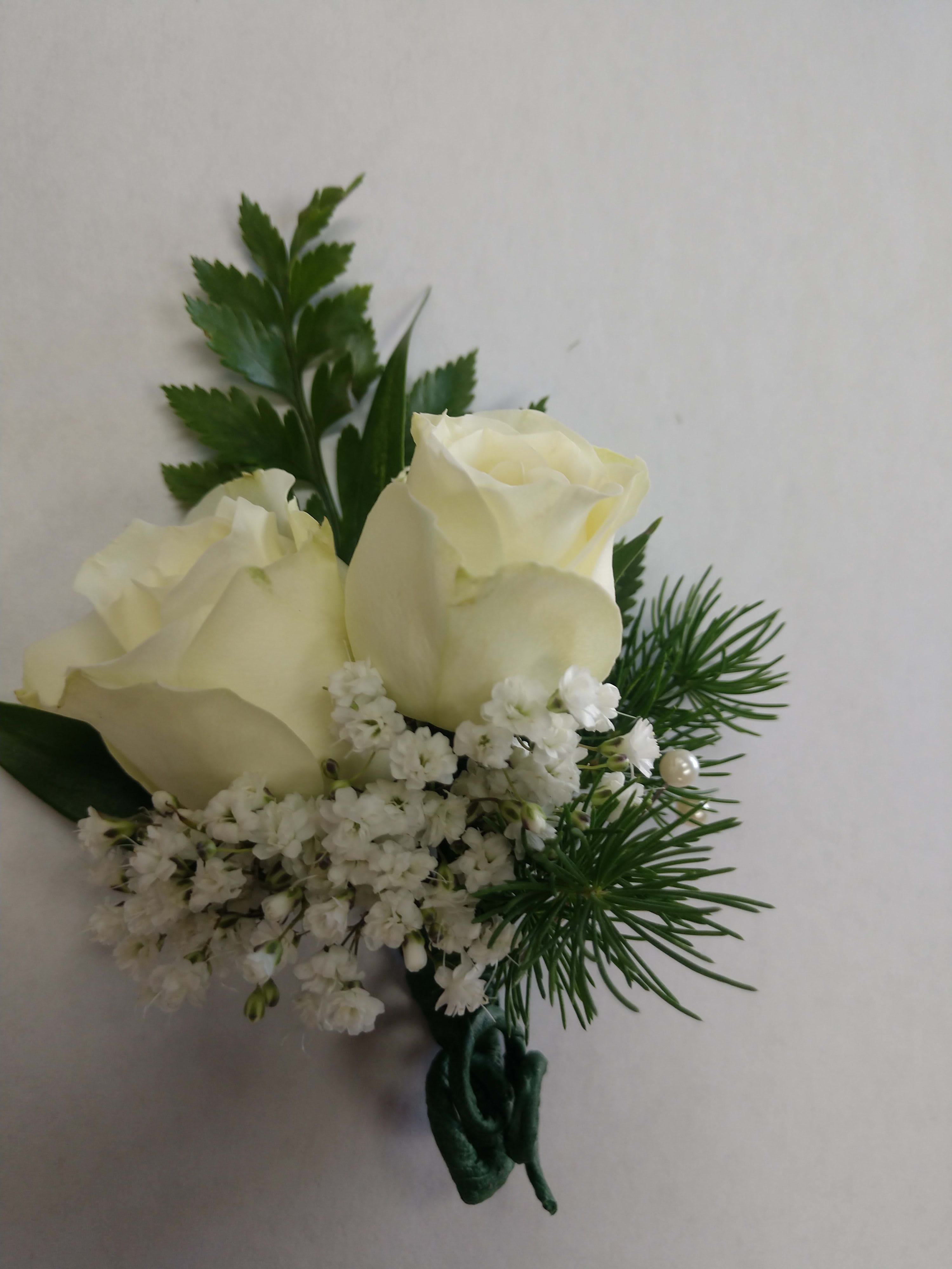 Boutonniere - You Choice Of Rose, Carnation, Orchid, Chrysanthemums, Alstroemeria, Succulents Boutonniere For Prom, Homecoming, Wedding Inc...