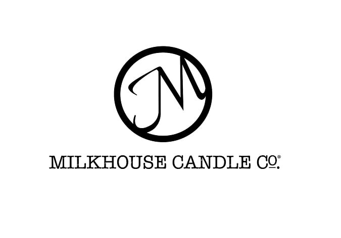 Milkhouse Candle Co. logo on a white background