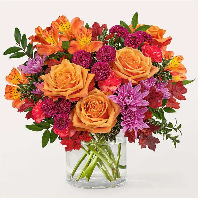 Terracotta Treasures Bouquet  - Warm, earthy tones bring light to this autumnal time, creating a lovely arrangement that exudes rustic elegance.