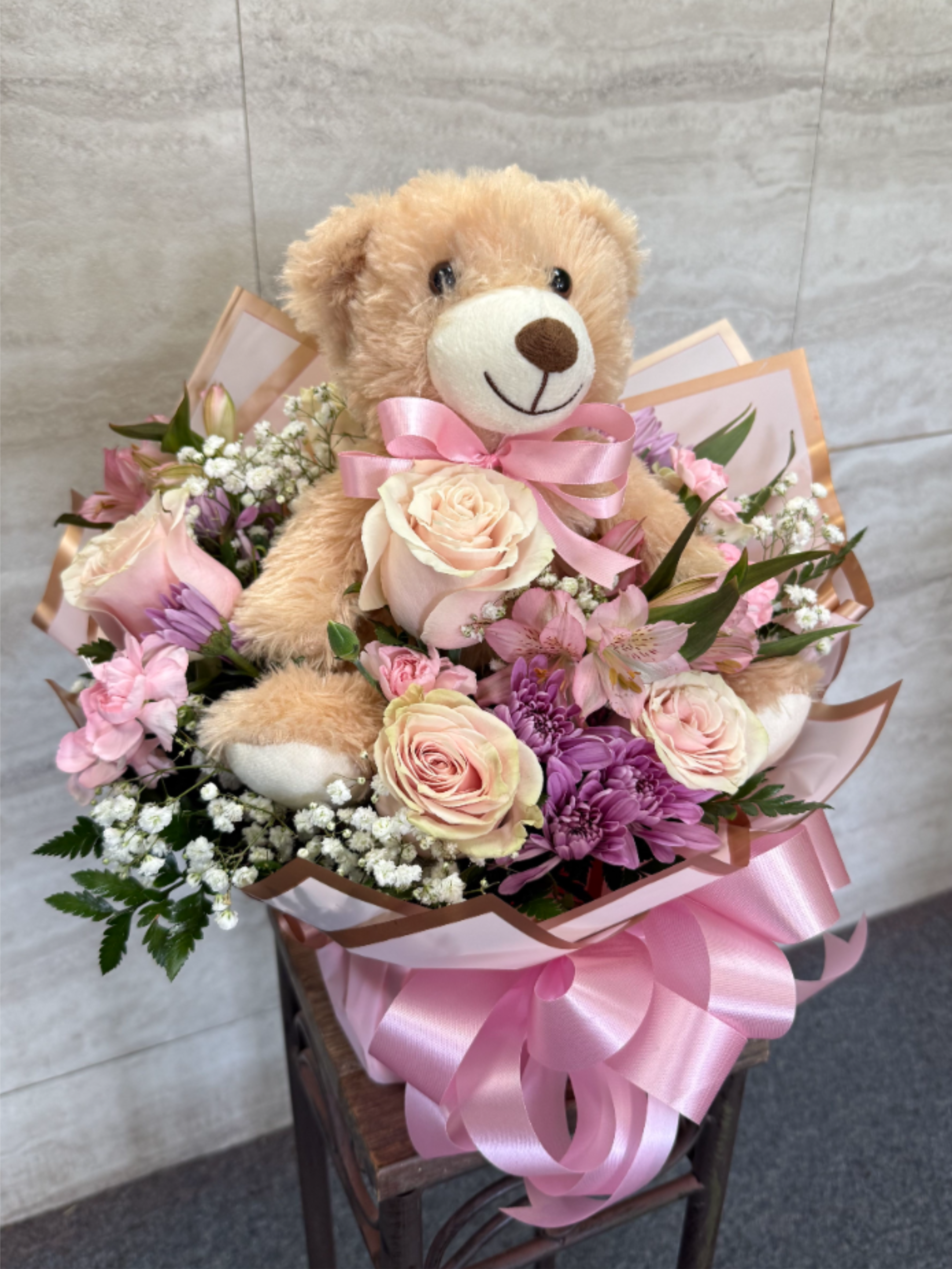 Little Princess Blooms - Little Princess Blooms is the perfect arrangement to celebrate a newborn baby girl and a beautiful way to congratulate the new mom