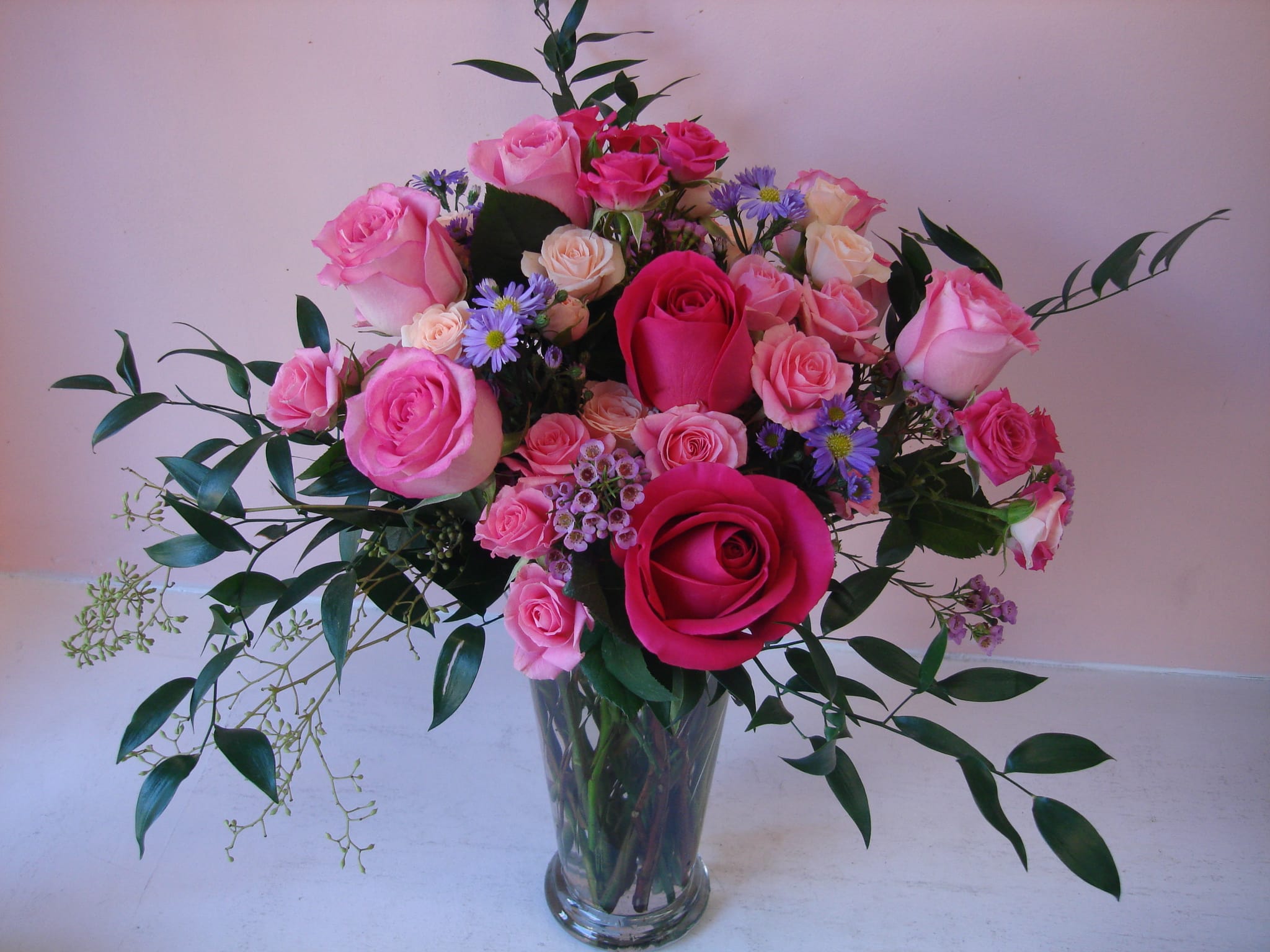 Admire You by Fillmore Florist in San Francisco  - Discover the stunning "Admire You" arrangement by Fillmore Florist in San Francisco, designed to convey your deepest sentiments with elegance. When you need reliable flower delivery in San Francisco, our expert floral artistry ensures every bouquet makes a lasting impression. As a trusted Florist San Francisco, we carefully select the freshest stems to create breathtaking displays suitable for any occasion. Whether you are arranging a prompt flower delivery San Francisco residents depend on, or searching for a dedicated Florist San in Francisco to handle your floral needs, our studio delivers unmatched quality. Experience premier San Francisco flower delivery backed by the expertise of a local San Francisco florist committed to superior design and exceptional customer care.   This pretty, pink botanical composition is guaranteed to leave your recipient utterly spellbound.   Approximate Dimensions: 15" H x 11" W