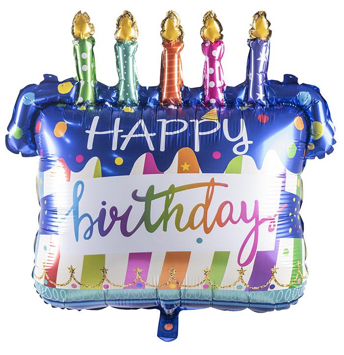 36" Jumbo Birthday Balloon - Styles may vary. 