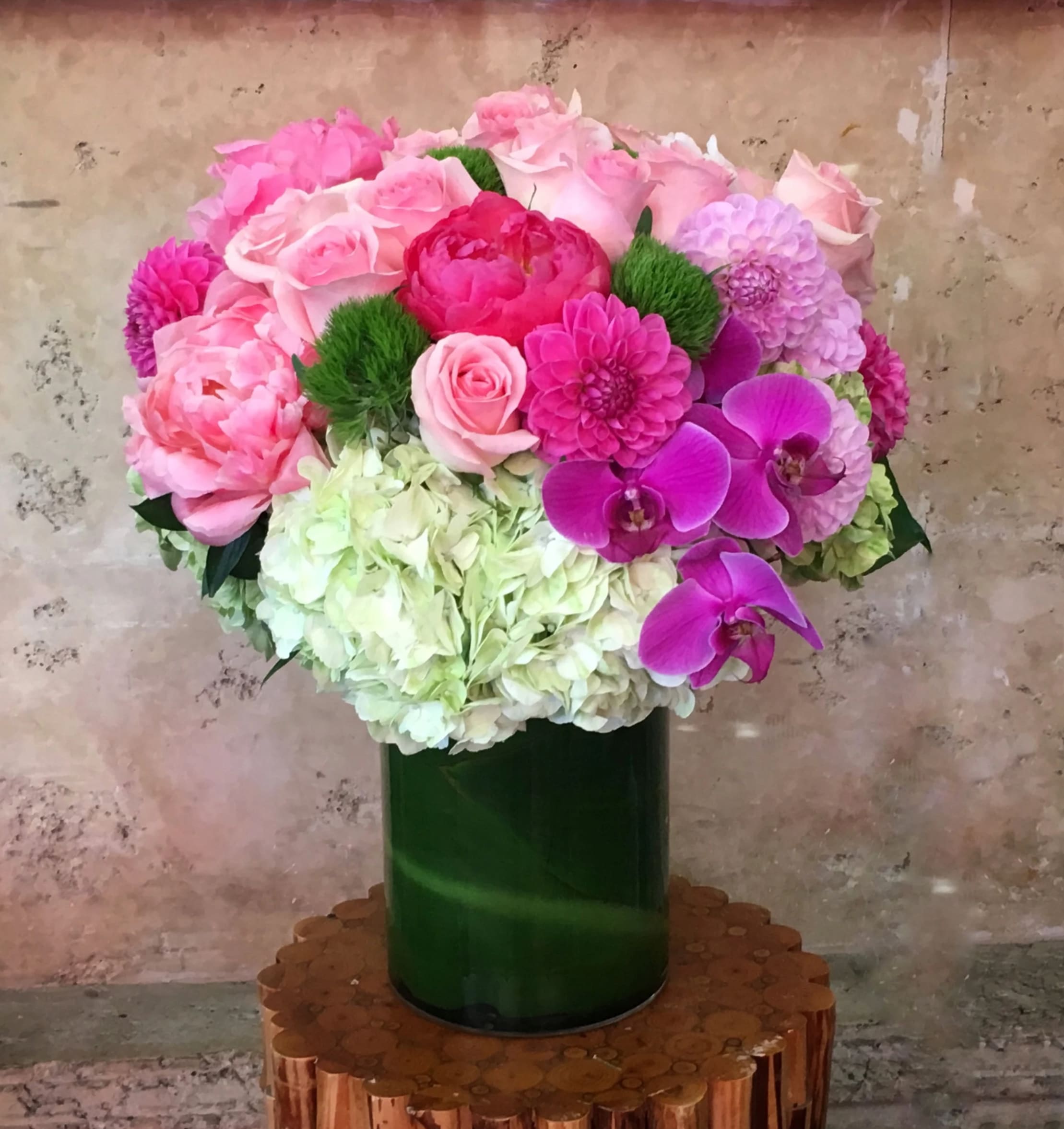Lovely Flowers - Roses, hydrangea, Phalaenopsis Orchid, Peonies